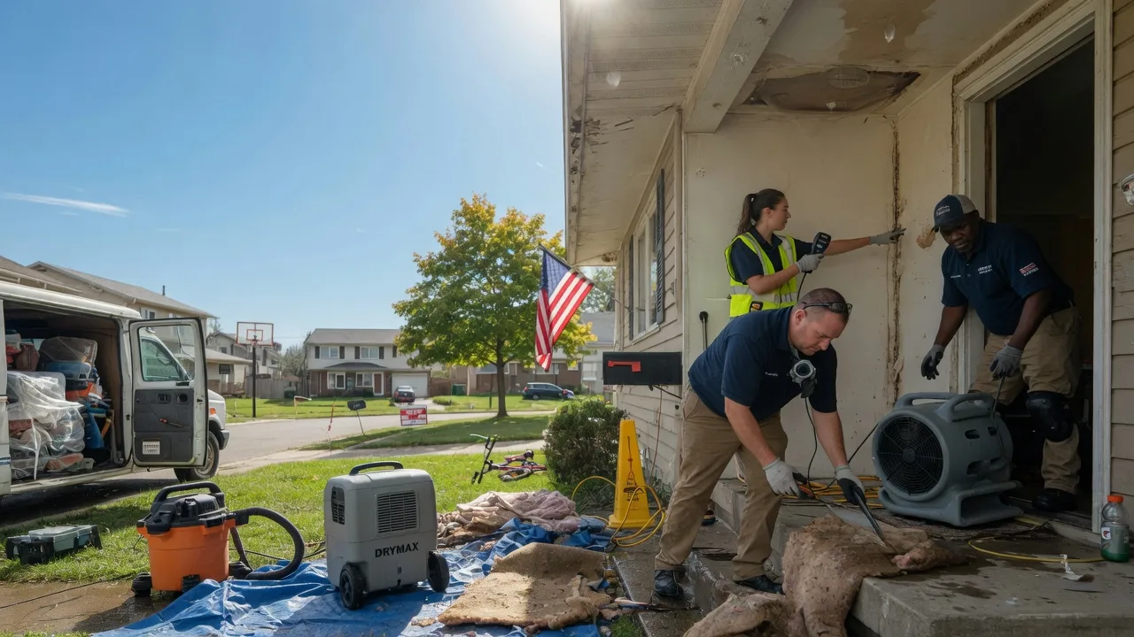 Water Damage Restoration in Belpre, OH near me